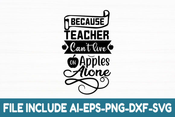 Because Teacher Can't Live Apples Alone: Graphics and Crafts