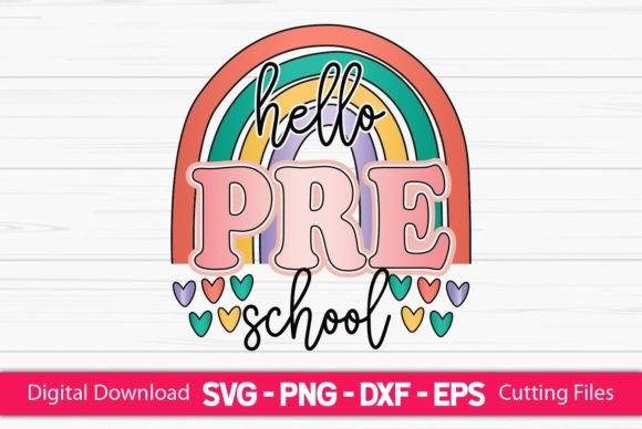 Hello Pre-k School Sublimation