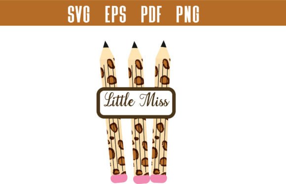 Little Miss SVG School Design: Graphics for Crafts and Content