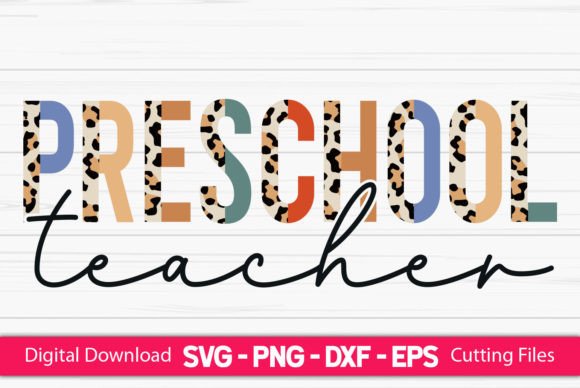 Preschool Teacher Sublimation Graphics and Crafts