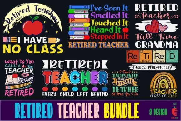 Retired Teacher SVG Bundle Review for Real Embroidery Projects
