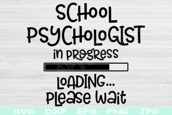 School Psychologist SVG in Progress: A Unique Graphic Design Asset for Crafts and Branding