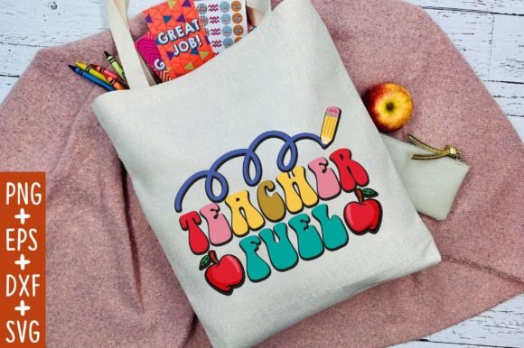 Teacher Fuel SVG Cricut Files: A Graphics Powerhouse for Creative Bloggers and Craft Enthusiasts
